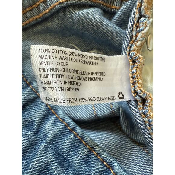 Future Collective Kahlana Barfield Brown High Rise Straight Jeans Size 2 - Picture 6 of 6